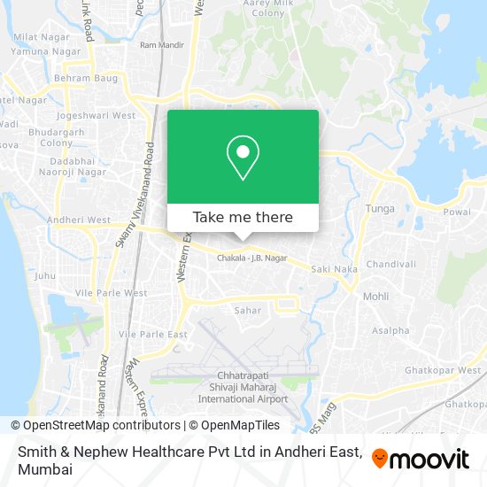 Triangular bandaging and cravat, types of knots: How To Get To Smith Nephew Healthcare Pvt Ltd In Andheri East By Bus Train Or Metro
