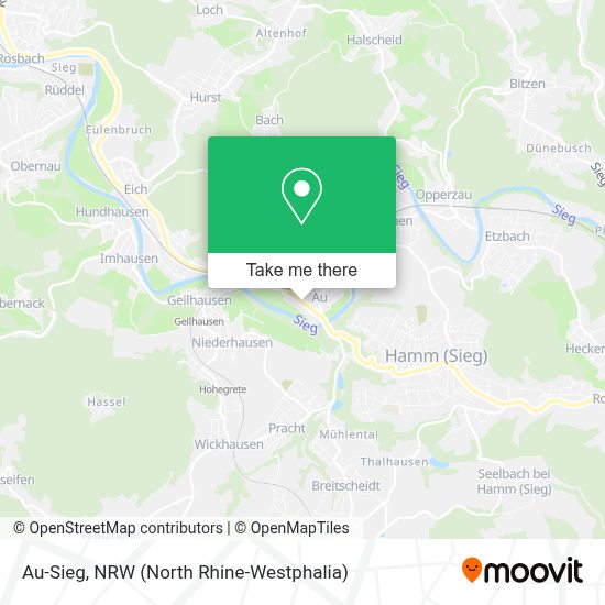 How To Get To Au Sieg In Windeck By Bus Train Or Light Rail