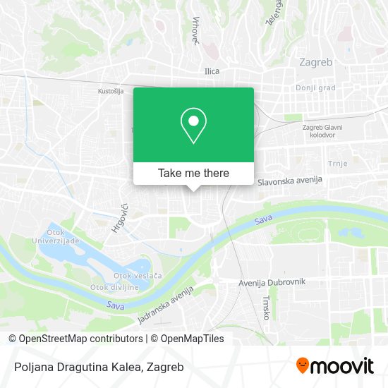 How To Get To Poljana Dragutina Kalea In Zagreb By Bus Light Rail Or Train
