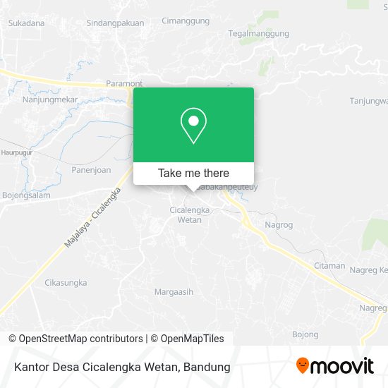 Pemerintah kabupaten bandung kecamatan cileunyi. How To Get To Kantor Desa Cicalengka Wetan In Bandung By Bus