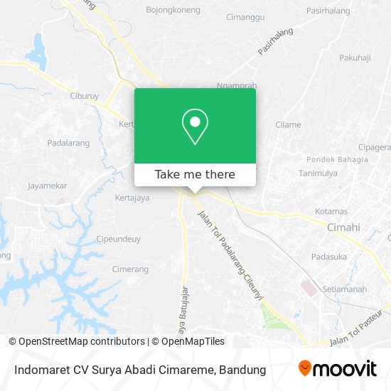 Tidak ada salahnya anda membuat surat izin dari orang tua untuk melamar pekerjaan. How To Get To Indomaret Cv Surya Abadi Cimareme In Bandung By Bus
