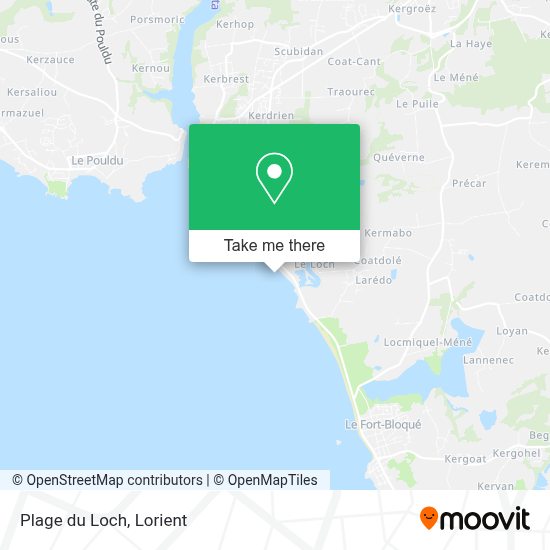 En cliquant sur un parasol, vous obtiendrez le nom et la ville de la plage. How To Get To Plage Du Loch In Lorient By Bus