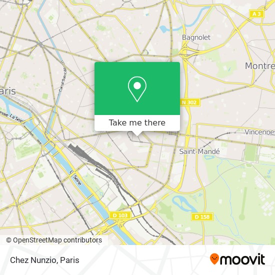 How To Get To Chez Nunzio In Paris By Bus Metro Rer Or Train