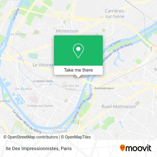 How To Get To Ile Des Impressionnistes In Chatou By Bus Rer Light Rail Train Or Metro