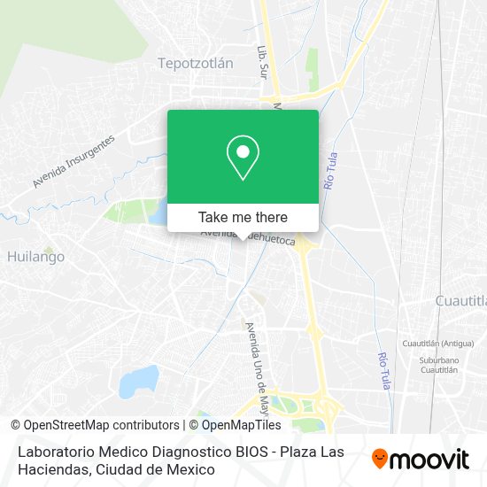 How To Get To Laboratorio Medico Diagnostico Bios - Plaza Las Haciendas In Tepotzotlán By Bus Or Train? 550_x_550_jpg