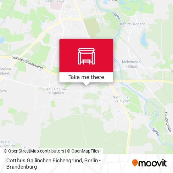 How To Get To Cottbus Gallinchen Eichengrund In Berlin Brandenburg By Bus Train Or Light Rail