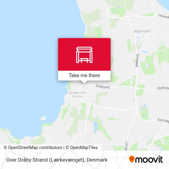 How To Get To Over Draby Strand Laerkevaenget In Denmark By Bus Or Train