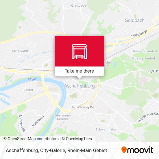 How To Get To Aschaffenburg City Galerie In Aschaffenburg Kreisfreie Stadt By Bus Train Or S Bahn