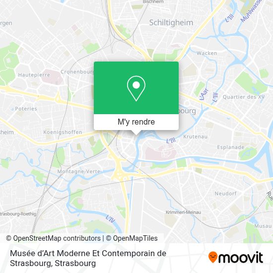 Comment Aller A Musee D Art Moderne Et Contemporain De Strasbourg A Strasbourg En Bus Ou Tram