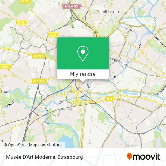 Comment Aller A Musee D Art Moderne A Strasbourg En Bus Ou Tram