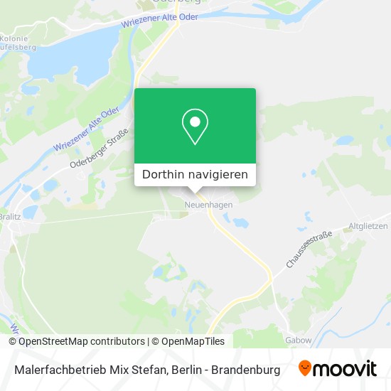 Wie Komme Ich Zu Malerfachbetrieb Mix Stefan In Markisch Oderland Mit Dem Bus Der Bahn Oder Der S Bahn