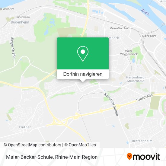 Wie Komme Ich Zu Maler Becker Schule In Mainz Mit Dem Bus Der Bahn Der Strassenbahn Oder Der S Bahn