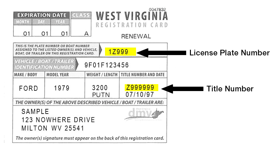 Titling a west virginia boat that has never been titled or registered. Wv Dmv Skip The Trip