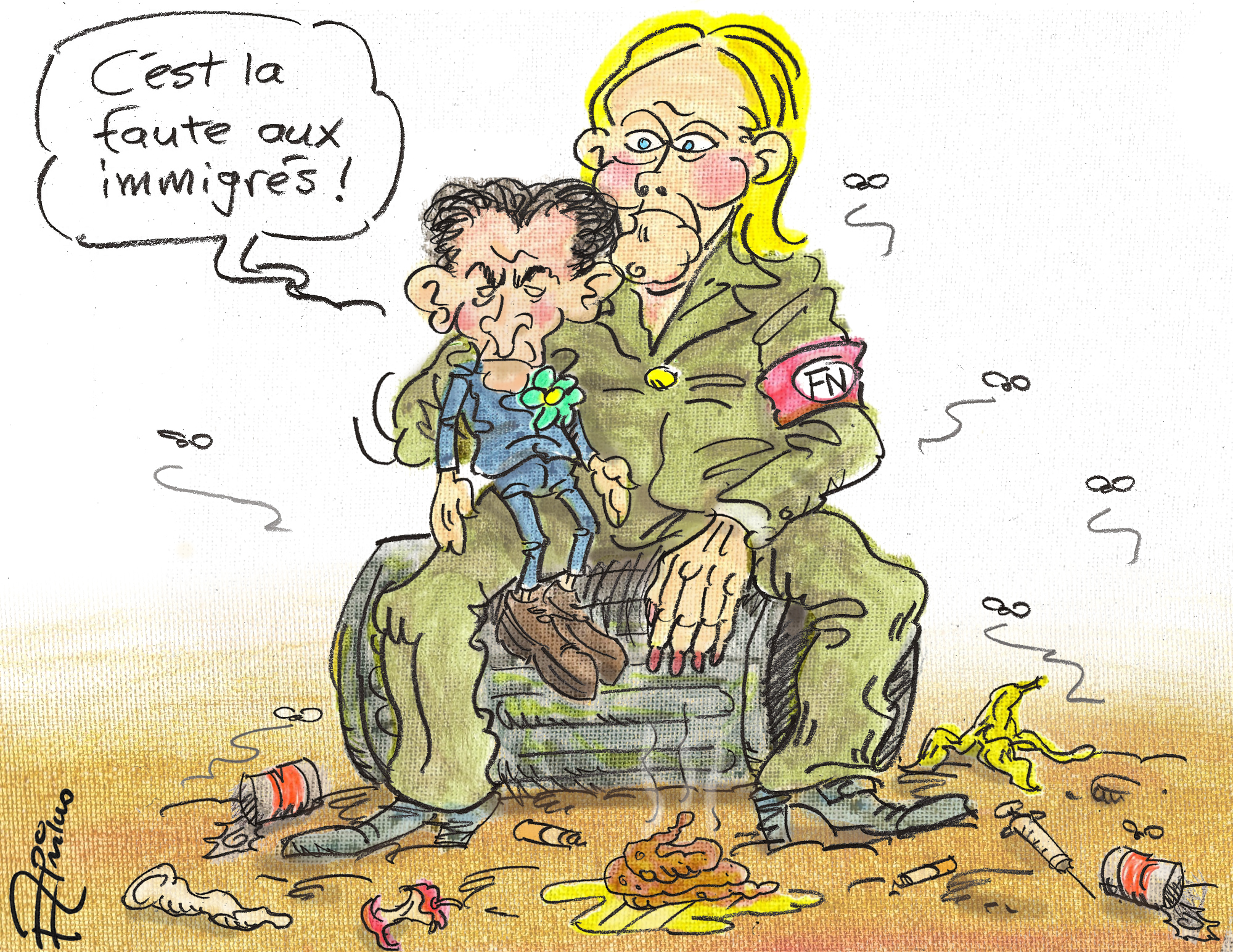 Nombreux sont ceux qui la voient déja au second tour de la présidentielle. LâextrÃªme droitisation de la droite franÃ§aise - Aprilus