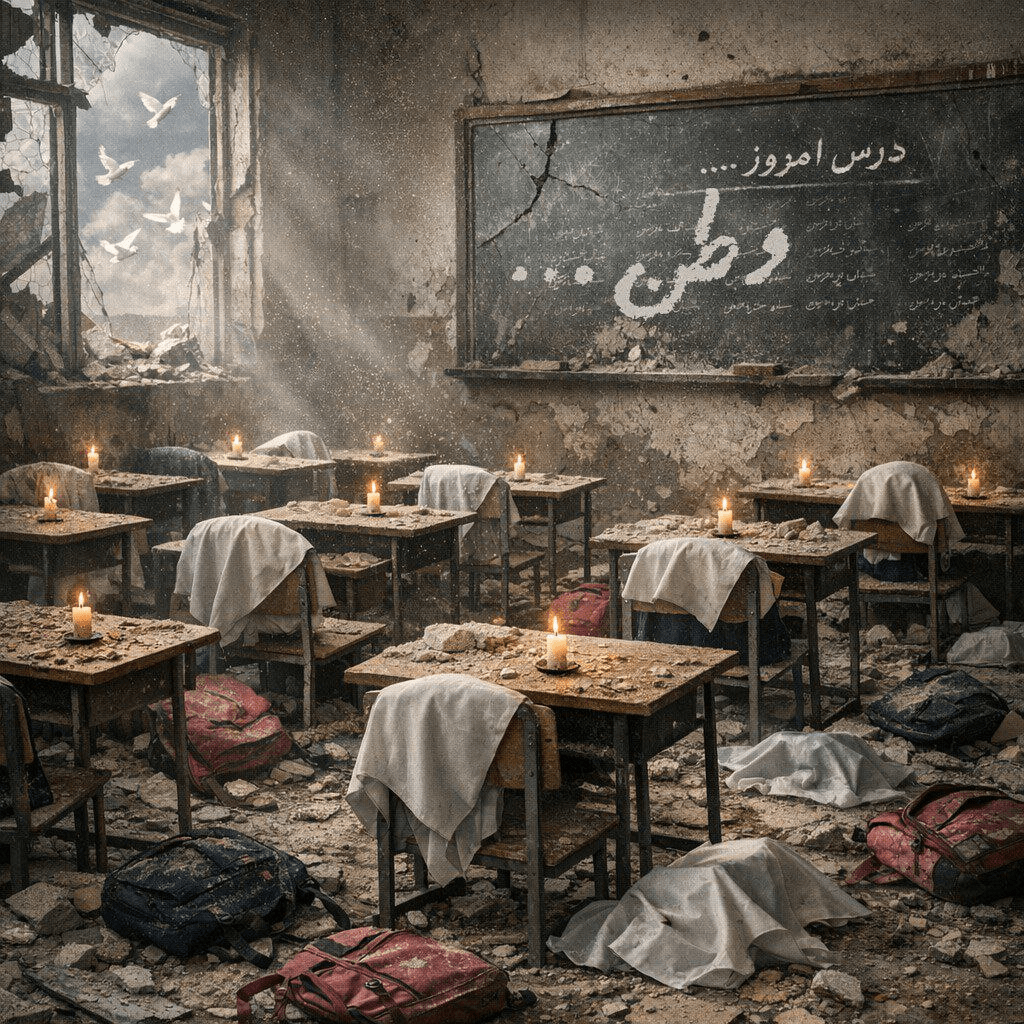 56 عاماً والقاتل واحد.. مدرسة البنات في إيران تعيد للأذهان فاجعة مدرسة بحر البقر 56 عاماً والقاتل واحد.. مدرسة البنات في إيران تعيد للأذهان فاجعة مدرسة بحر البقر
