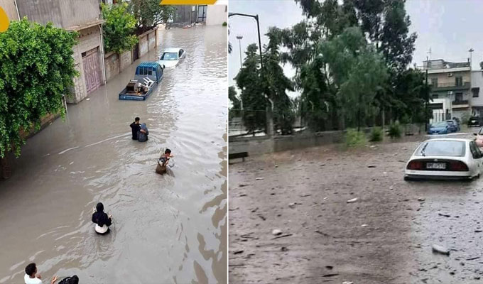 عاجل/ اعلان حالة الطوارئ في ليبيا بسبب الفيضانات..