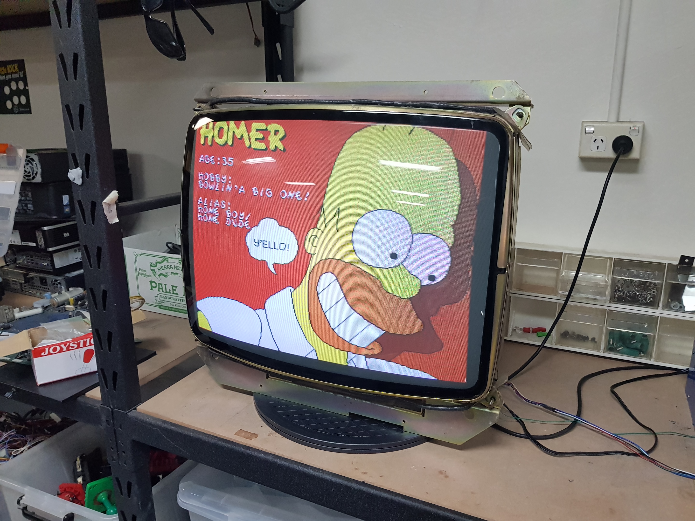 // code your testbench here. Nanao 26" CRT Monitor with Chassis - minor screen burn