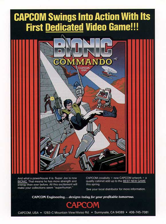 Bionic Commando US flyer