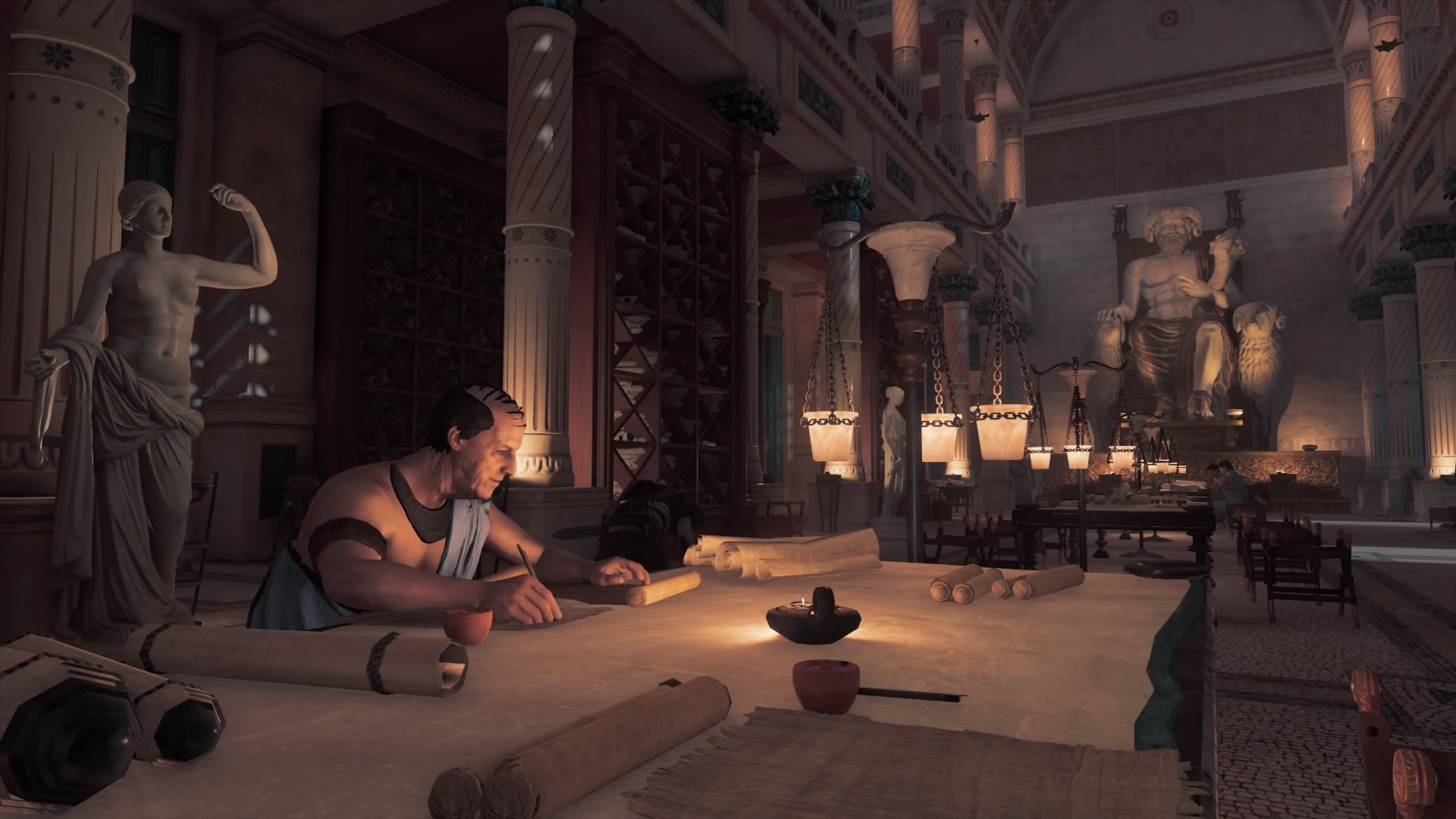 Ein Spaziergang durch die Große Bibliothek von Alexandria ArchaeoGames