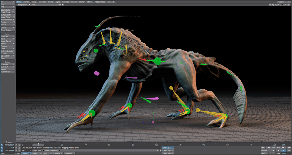 A representation, consisting of rows and columns of dots, of a graphics image in computer memory. NewTek ships brand new LightWave 10 | Architosh