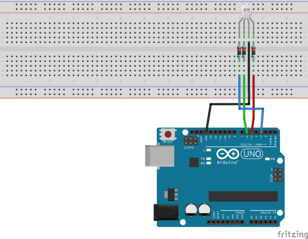 No. 6 - RGB LED | Arduino Tutorials and Kits for Arduino