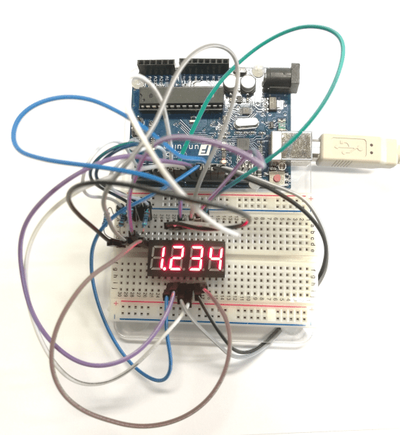 No. 3 - Four digit seven segment display | Arduino Tutorials and Kits ...