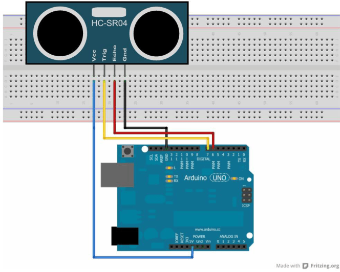 No. 11 - Measurement of distance | Arduino Tutorials and Kits for Arduino
