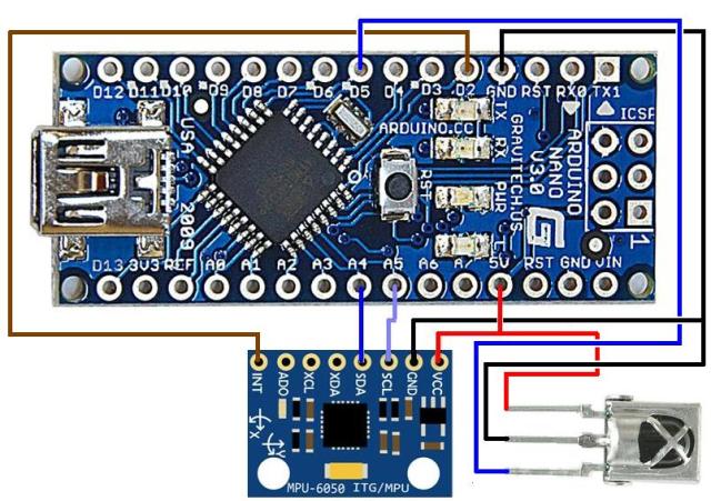 Another major issue with the mpu6050 is that it can overflow its packet fifo buffer, and there doesn't appear to be any way to prevent this, . Angle Maesurement By Mpu6050 Arduino Projects