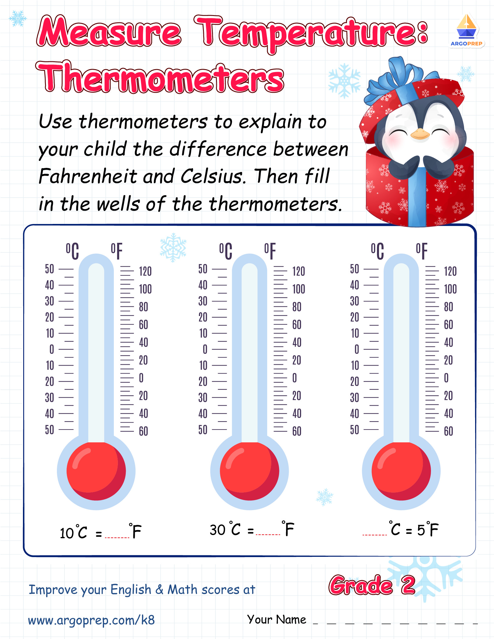 The reading temperatures from thermometers (a) math worksheet from the. Reading A Thermometer Grade 1 Argoprep
