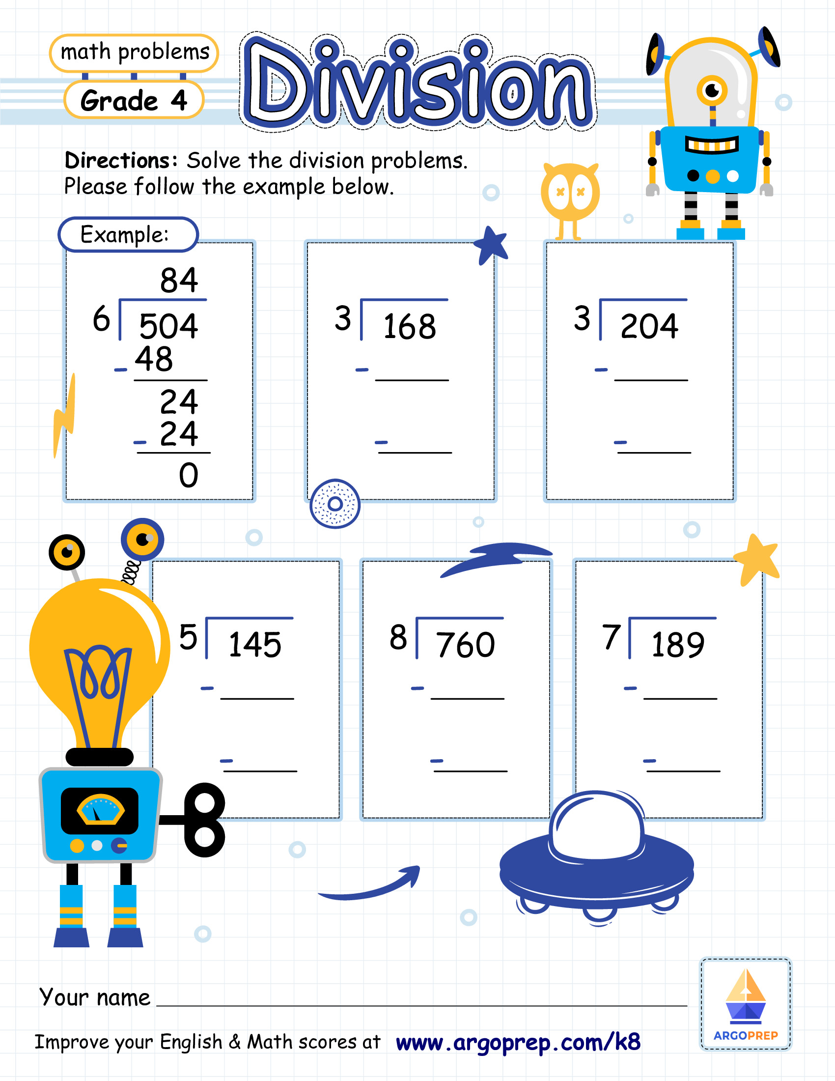 robot division argoprep