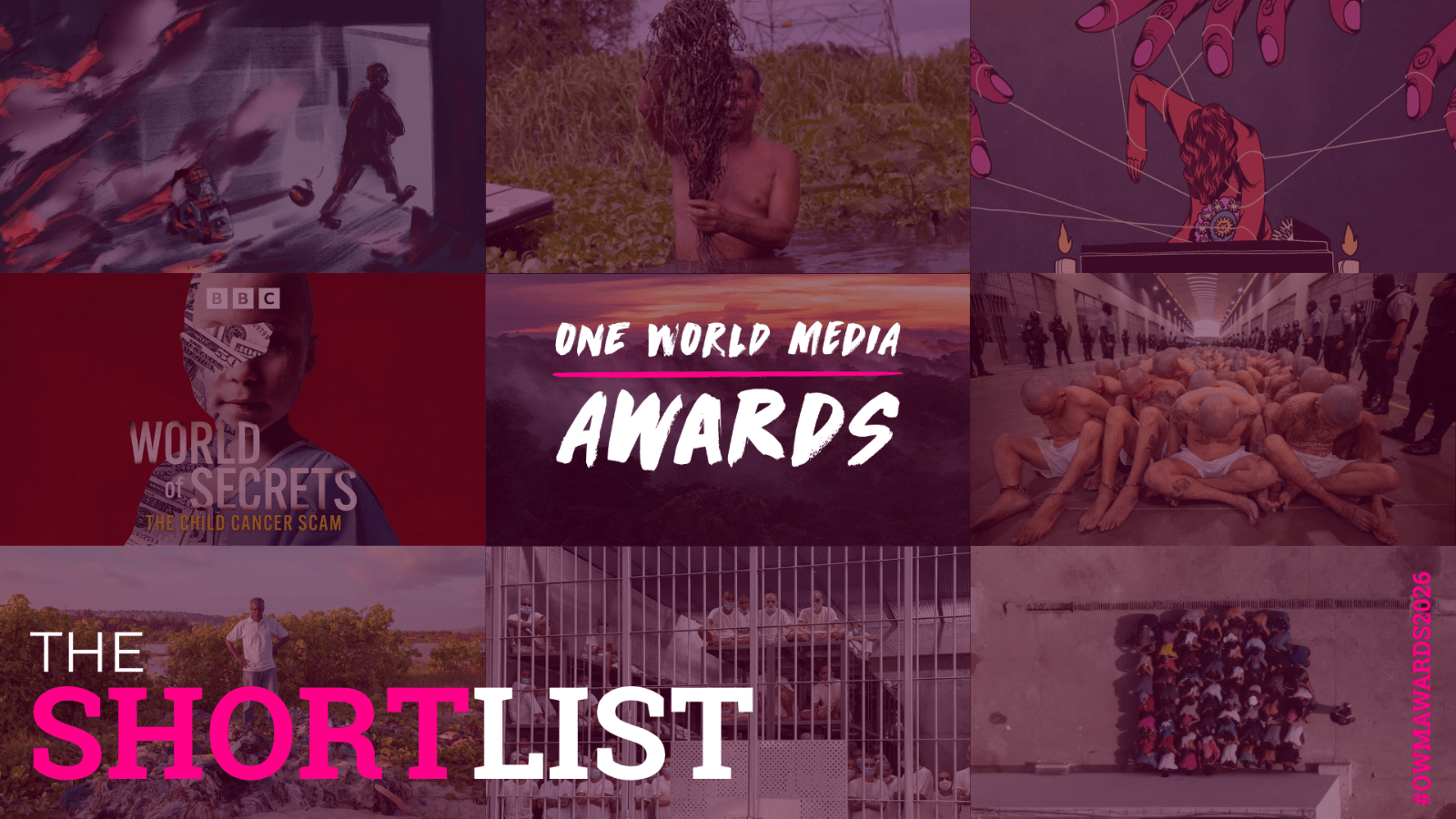 تحقيقان لأريج ضمن القائمة القصيرة لجوائز One World Media لعام 2026