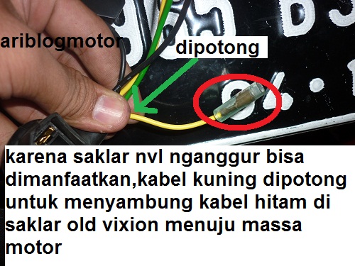 Tutorial cara pasang saklar holder kiri vixion o. Matiin Aho Nvl Pasang Saklar Old Vixion Di Nvl Aripitstop