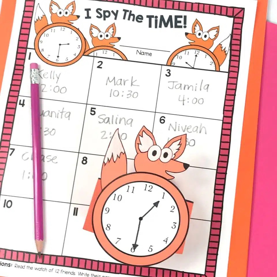 Many companies featured on money advertise with us. Telling Time Activities For Teaching Primary Students