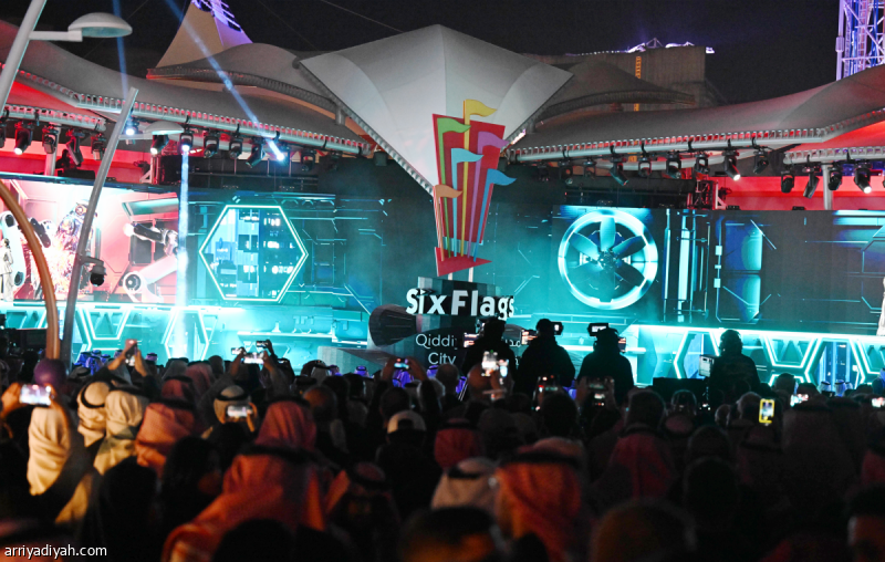 أمير الرياض يفتتح &laquo;Six Flags&raquo; في القدية