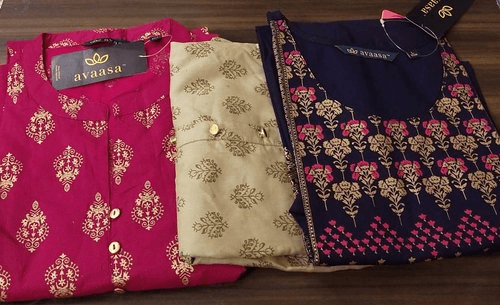 Avaasa Kurtis Buy Online at Wholesale 