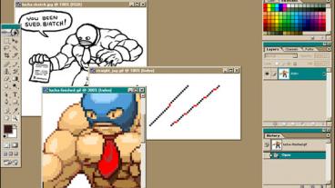 нарисовать пиксель арт онлайн