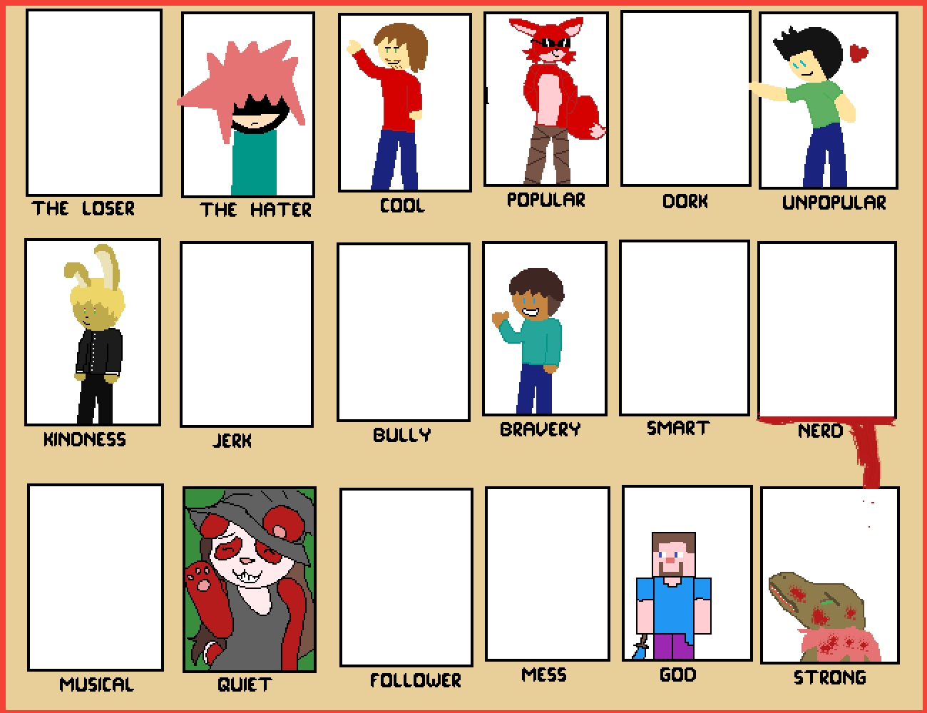 The yearbook staff invites students and parents to submit photos for the yearbook. Pixilart School Yearbook By Memelord444