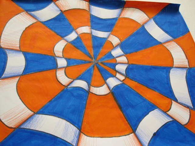 Op Art One Point Perspective Art Docents