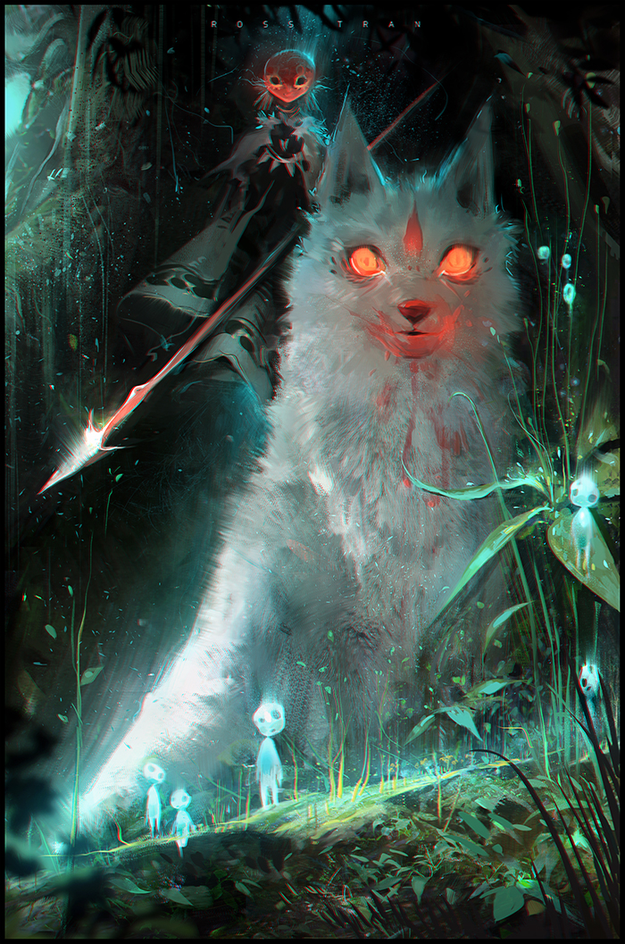 Download animated wallpaper, share & use by youself. Princess Mononoke Art - ID: 90808