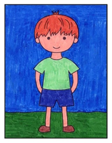01.03.2019 · cool drawing ideas easy for boys. Easy How To Draw A Boy In Shorts Tutorial And Boy In Shorts Coloring Page Art Projects For Kids