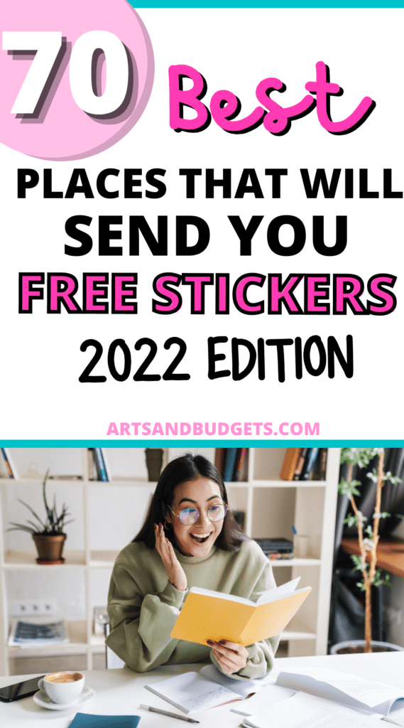 A request form on a company website; 70 Best Companies That Will Send You Free Stickers 2022 Edition Arts And Budgets