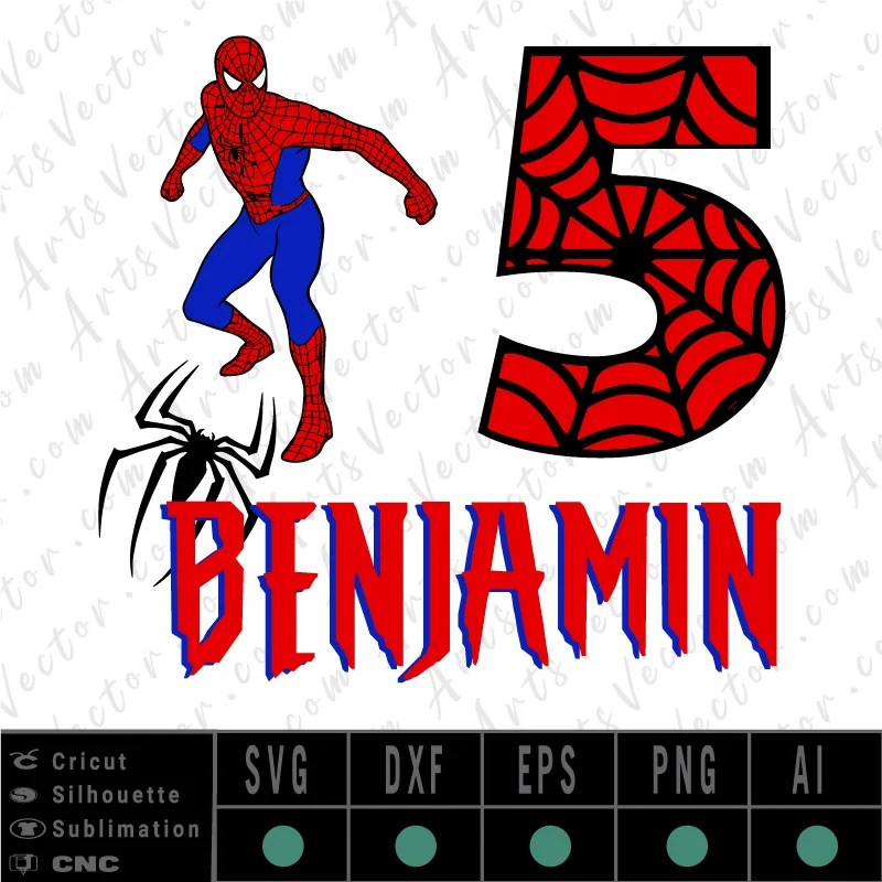 Birthday svg bundle,birthday svg,birthday party svg,birthday cake svg,birthday . Spiderman Birthday Layered Svg Eps Dxf Png Ai Instant Download