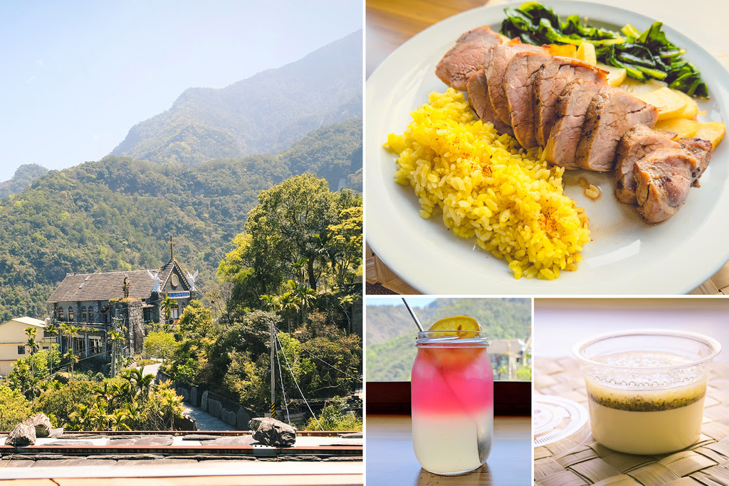 屏東霧台餐廳【紅蝦花之家】岩板巷弄無菜單料理，有機會欣賞老闆現場演唱