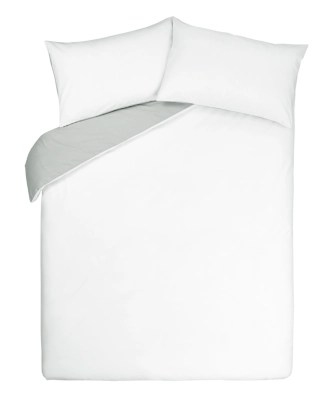 9 best grey and white duvet cover sets that won't break. white reversible duvet set