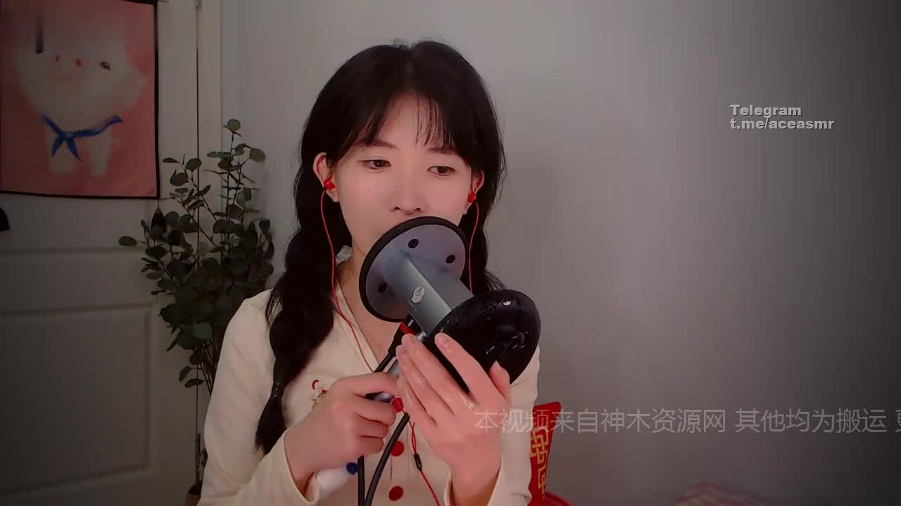 #芝麻对辣 ASMR舔耳朵+湿滑芦荟胶