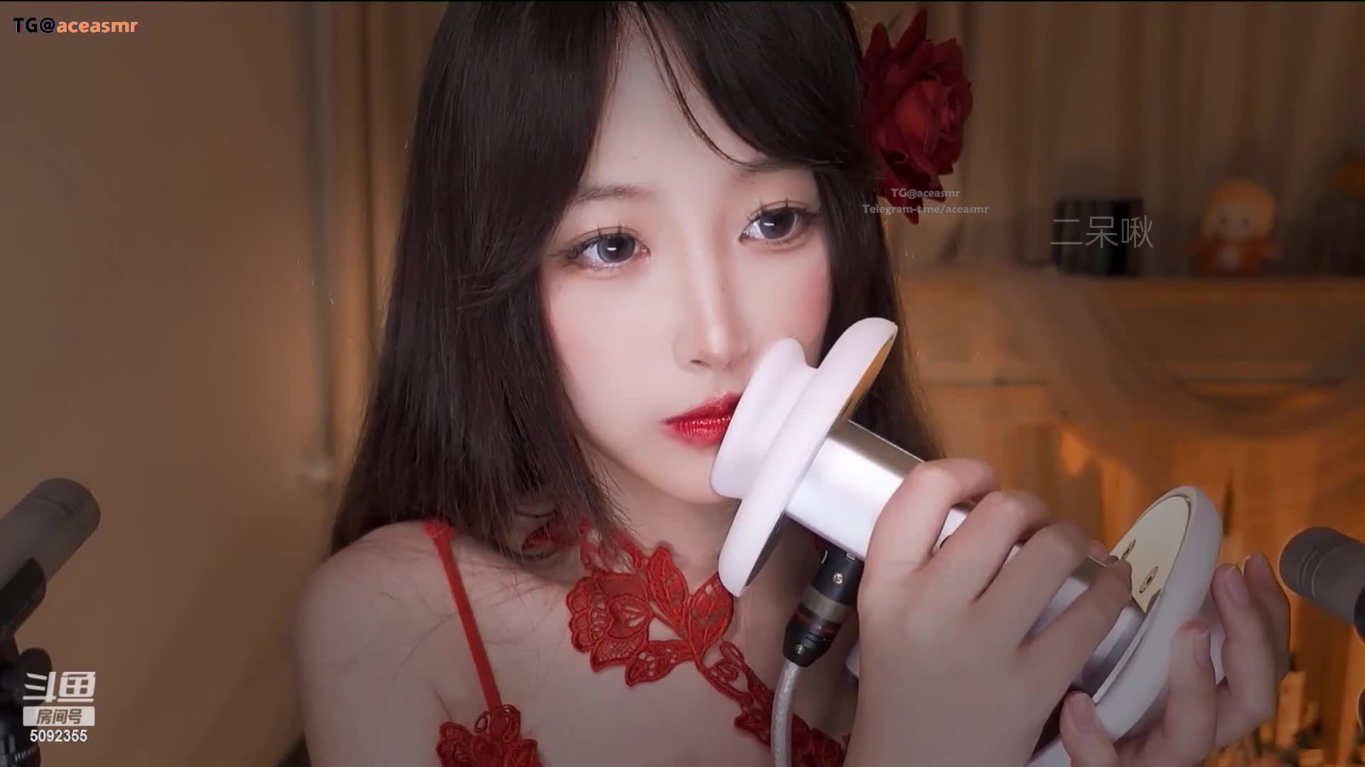 #二呆啾  耳朵麦 口月空音