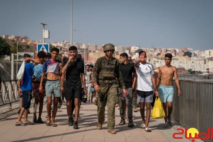 المنظمة المغربية لحقوق الإنسان تدعو إسبانيا إلى تدخل عاجل لإنقاذ العالقين بسبتة