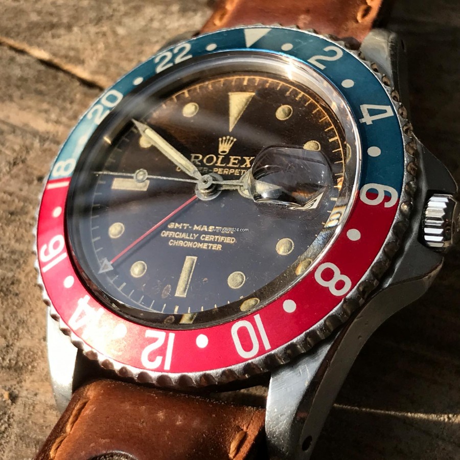 Vintage Rolex Gmt Master 1675 Tropical Occ Full Set Jetzt Kaufen