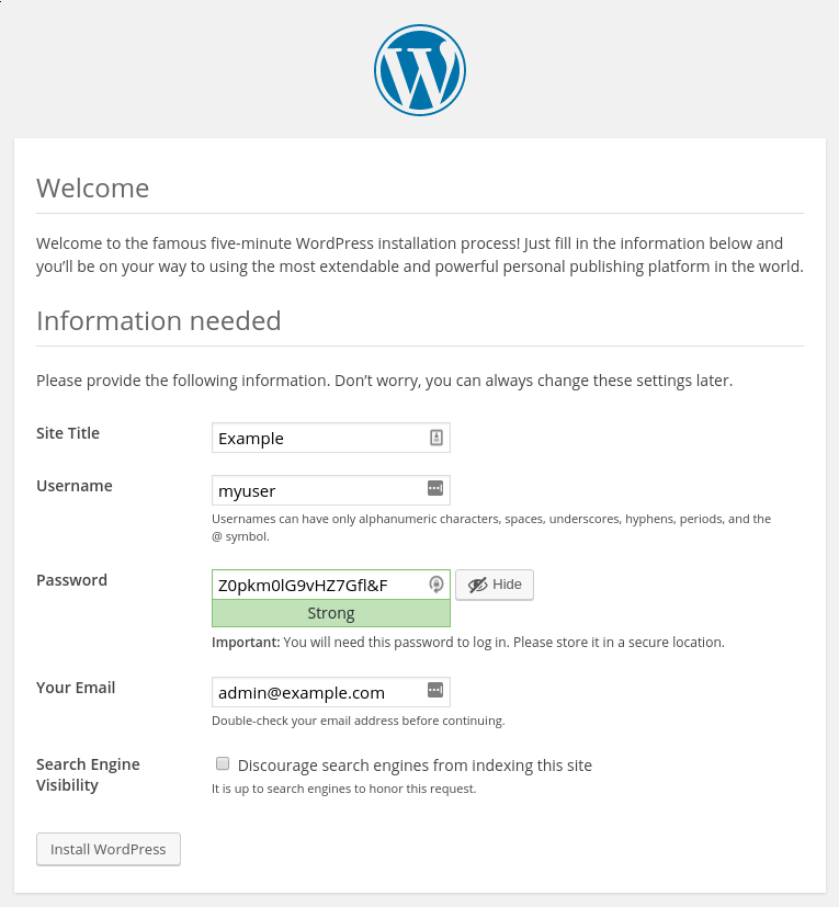 In this article we will be installing wordpress on a debian 11 system along. How To Install Wordpress With Lamp On Debian 10 Digitalocean
