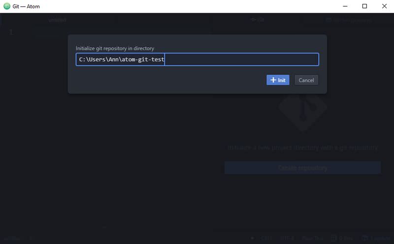 Managing Git And Github Projects With Atom Guide